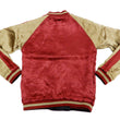 Load image into Gallery viewer, Hanatabi Gakudan Men's Japanese Souvenir Jacket Japanese Phoenix Art Sukajan Script SSJ-029