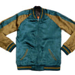 Load image into Gallery viewer, Hanatabi Gakudan Men's Japanese Souvenir Jacket Japanese Owl Art Sukajan Script SSJ-030