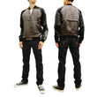 Load image into Gallery viewer, Hanatabi Gakudan Men's Japanese Souvenir Jacket Japanese dragon Sukajan Script SSJ-032