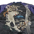 Load image into Gallery viewer, Hanatabi Gakudan Men's Japanese Souvenir Jacket Japanese white tiger Sukajan Script SSJ-033