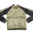Load image into Gallery viewer, Hanatabi Gakudan Men's Japanese Souvenir Jacket Japanese white tiger Sukajan Script SSJ-033