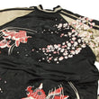 Load image into Gallery viewer, Hanatabi Gakudan Men's Japanese Souvenir Jacket Japanese goldfish Sukajan Script SSJ-502