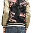 Load image into Gallery viewer, Hanatabi Gakudan Men's Japanese Souvenir Jacket Japanese goldfish Sukajan Script SSJ-502