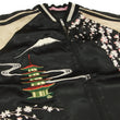 Load image into Gallery viewer, Hanatabi Gakudan Men's Japanese Souvenir Jacket Japanese Geisha Oiran Sukajan Script SSJ-505