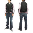 Load image into Gallery viewer, Hanatabi Gakudan Men's Japanese Souvenir Jacket Japanese Geisha Oiran Sukajan Script SSJ-505