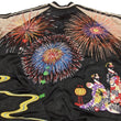 Load image into Gallery viewer, Hanatabi Gakudan Men's Japanese Souvenir Jacket Japanese Fireworks Sukajan Script SSJ-508