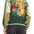 Load image into Gallery viewer, Hanatabi Gakudan Men's Japanese Souvenir Jacket Japanese Nine-Tailed Fox Sukajan Script SSJ-510