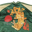 Load image into Gallery viewer, Hanatabi Gakudan Men's Japanese Souvenir Jacket Japanese Nine-Tailed Fox Sukajan Script SSJ-510