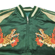 Load image into Gallery viewer, Hanatabi Gakudan Men's Japanese Souvenir Jacket Japanese Nine-Tailed Fox Sukajan Script SSJ-510