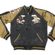 Load image into Gallery viewer, Hanatabi Gakudan Men's Japanese Souvenir Jacket Japanese Sumo Wrestling Sukajan Script SSJ-515