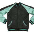 Load image into Gallery viewer, Hanatabi Gakudan Men's Japanese Souvenir Jacket Japanese Sumo Wrestling Sukajan Script SSJ-515
