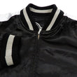 Load image into Gallery viewer, Hanatabi Gakudan Men's Japanese Souvenir Jacket Japanese Fox Mask Sukajan Script SSJ-520
