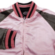 Load image into Gallery viewer, Hanatabi Gakudan Men's Japanese Souvenir Jacket Japanese Fox Art Sukajan Script SSJ-522