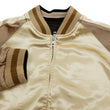 Load image into Gallery viewer, Hanatabi Gakudan Men's Japanese Souvenir Jacket Japanese Frog Art Sukajan Script SSJ-523