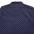 Load image into Gallery viewer, Samurai Jeans Indigo Sashiko Shirt Men's Diamond Stitch Sashiko Long Sleeve Button Up Work Shirt SSS23-SSK