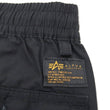 Load image into Gallery viewer, Alpha Industries Shorts Men's Drawstring Elastic Waist Shorts with Pork Chop Pockets TB2037 001 Black
