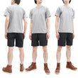 Load image into Gallery viewer, Alpha Industries Shorts Men's Drawstring Elastic Waist Shorts with Pork Chop Pockets TB2037 001 Black