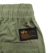 Load image into Gallery viewer, Alpha Industries Shorts Men's Drawstring Elastic Waist Shorts with Pork Chop Pockets TB2037 003 Olive