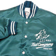 Load image into Gallery viewer, Tedman Men's Polyester Satin Varsity Jacket Custom Baseball Jacket TBBJ-040 Green
