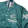 Load image into Gallery viewer, Tedman Men's Polyester Satin Varsity Jacket Custom Baseball Jacket TBBJ-040 Green