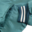 Load image into Gallery viewer, Tedman Men's Polyester Satin Varsity Jacket Custom Baseball Jacket TBBJ-040 Green