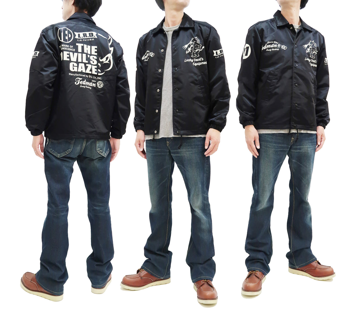 Tedman Jacket Men's Coaches Jacket Custom Printed Graphics