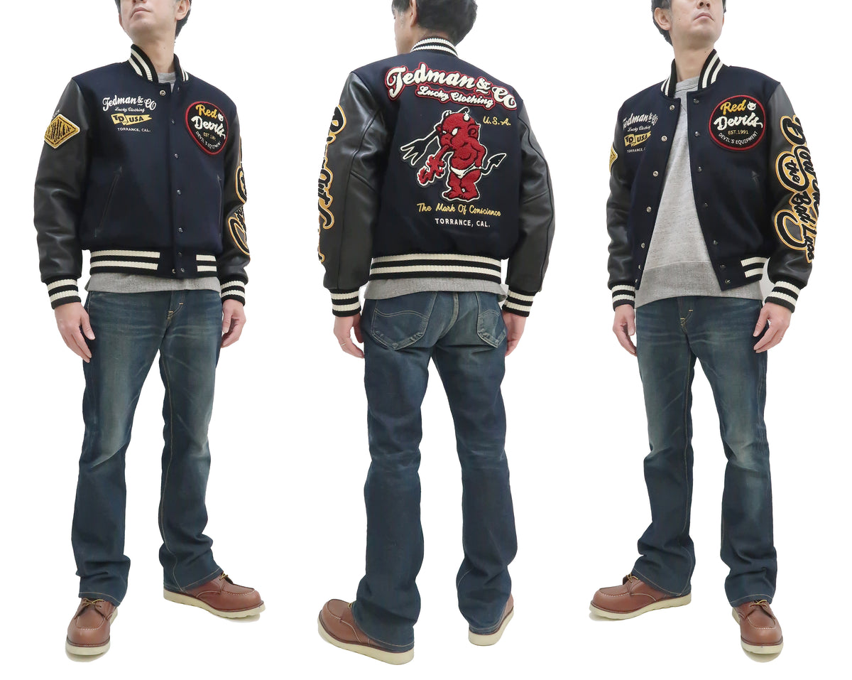 Tedman Varsity Jacket Men's Letterman Jacket Custom Award