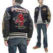 Load image into Gallery viewer, Tedman Varsity Jacket Men's Letterman Jacket Custom Award Jacket TDJ-23000 Navy-Blue/Black