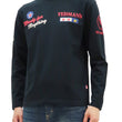 Load image into Gallery viewer, Tedman T-Shirt Men's Lucky Devil Military Graphic Long Sleeve Tee Efu-Shokai TDLS-349 Black