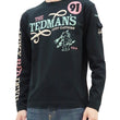 Load image into Gallery viewer, Tedman T-Shirt Men's Lucky Devil Graphic Long Sleeve Tee Efu-Shokai TDLS-350 Black