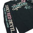 Load image into Gallery viewer, Tedman T-Shirt Men's Lucky Devil Graphic Long Sleeve Tee Efu-Shokai TDLS-350 Black