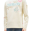 Load image into Gallery viewer, Tedman T-Shirt Men's Lucky Devil Graphic Long Sleeve Tee Efu-Shokai TDLS-350 Off-White