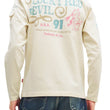 Load image into Gallery viewer, Tedman T-Shirt Men's Lucky Devil Graphic Long Sleeve Tee Efu-Shokai TDLS-350 Off-White