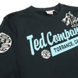 Load image into Gallery viewer, Tedman T-Shirt Men's Lucky Devil Logo Graphic Long Sleeve Tee Efu-Shokai TDLS-355 Black