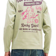 Load image into Gallery viewer, Tedman T-Shirt Men's Lucky Devil Logo Graphic Long Sleeve Tee Efu-Shokai TDLS-355 Beige