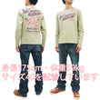 Load image into Gallery viewer, Tedman T-Shirt Men's Lucky Devil Logo Graphic Long Sleeve Tee Efu-Shokai TDLS-355 Beige