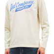 Load image into Gallery viewer, Tedman T-Shirt Men's Lucky Devil Logo Graphic Long Sleeve Tee Efu-Shokai TDLS-355 Off-White