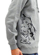 Load image into Gallery viewer, Tedman Pullover Hoodie Men's Lucky Devil Graphic Printed Hooded Sweatshirt TDPSP-101 Ash-Gray