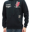 Load image into Gallery viewer, Tedman Pullover Hoodie Men's Lucky Devil Graphic Printed Hooded Sweatshirt TDSP-152 Black