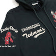 Load image into Gallery viewer, Tedman Pullover Hoodie Men's Lucky Devil Graphic Printed Hooded Sweatshirt TDSP-152 Black