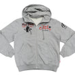 Load image into Gallery viewer, Tedman Full Zip Hoodie Men's Graphic Printed Zip-Up Hooded Sweatshirt TDSP-156 Ash-Gray