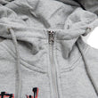 Load image into Gallery viewer, Tedman Full Zip Hoodie Men's Graphic Printed Zip-Up Hooded Sweatshirt TDSP-156 Ash-Gray