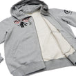 Load image into Gallery viewer, Tedman Full Zip Hoodie Men's Graphic Printed Zip-Up Hooded Sweatshirt TDSP-156 Ash-Gray