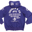 Load image into Gallery viewer, Tedman Full Zip Hoodie Men's Graphic Printed Zip-Up Hooded Sweatshirt TDSP-157 Blue