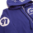 Load image into Gallery viewer, Tedman Full Zip Hoodie Men's Graphic Printed Zip-Up Hooded Sweatshirt TDSP-157 Blue