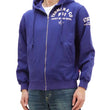 Load image into Gallery viewer, Tedman Full Zip Hoodie Men's Graphic Printed Zip-Up Hooded Sweatshirt TDSP-157 Blue