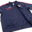 Load image into Gallery viewer, Tedman Men's Casual Tricot Tracksuit 2-piece Set with Lucky Devil Graphic TJSET-100 Dark-Blue