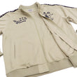Load image into Gallery viewer, Tedman Men's Casual Tricot Tracksuit 2-piece Set with Lucky Devil Graphic TJSET-100 Beige