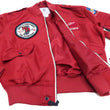 Load image into Gallery viewer, Tedman Lightweight Jacket Men's L-2 Flight Jacket Lucky Devil Custom Nylon Bomber Jacket TL2-190 Wine-Red