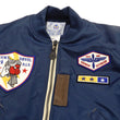 Load image into Gallery viewer, Tedman MA-1 Flight Jacket Men's Custom MA1 Bomber with Patch Embroidery TMA-580 Dark-Blue